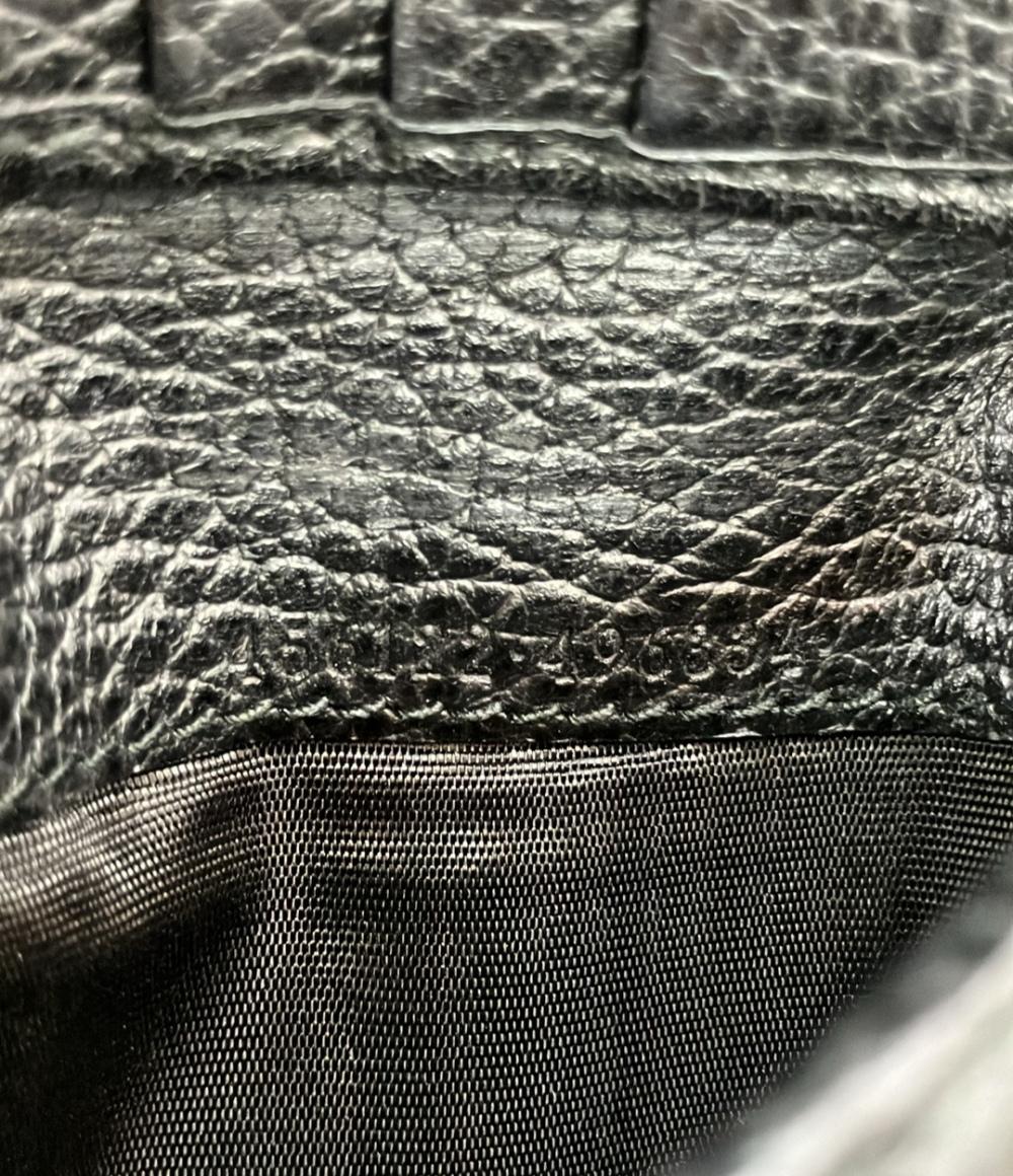 GUCCI ダブルホック 二つ折り財布 コンパクトウォレット レザー GGマーモント 456122 496334 レディース グッチ