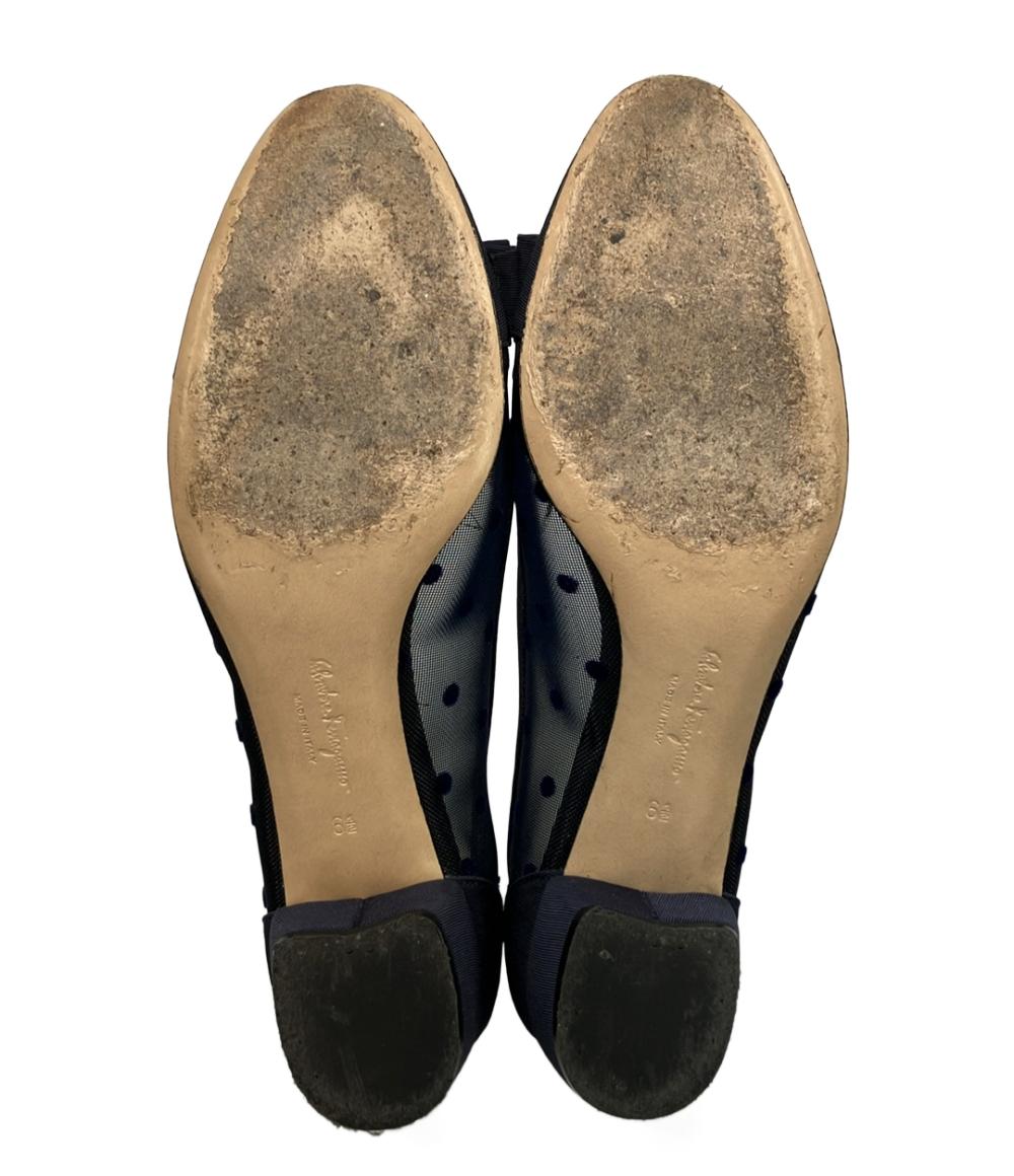 Salvatore Ferragamo パンプス メッシュ ヴァラ レディース SIZE 6.5 (M) サルヴァトーレフェラガモ
