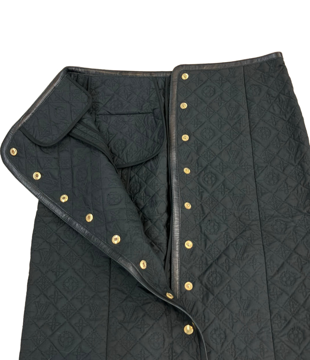 LOUIS VUITTON モノグラムステッチスカート レディース SIZE 36 (S) ルイ・ヴィトン