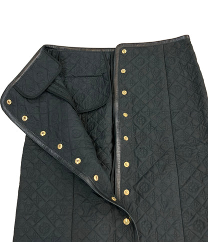 LOUIS VUITTON モノグラムステッチスカート レディース SIZE 36 (S) ルイ・ヴィトン