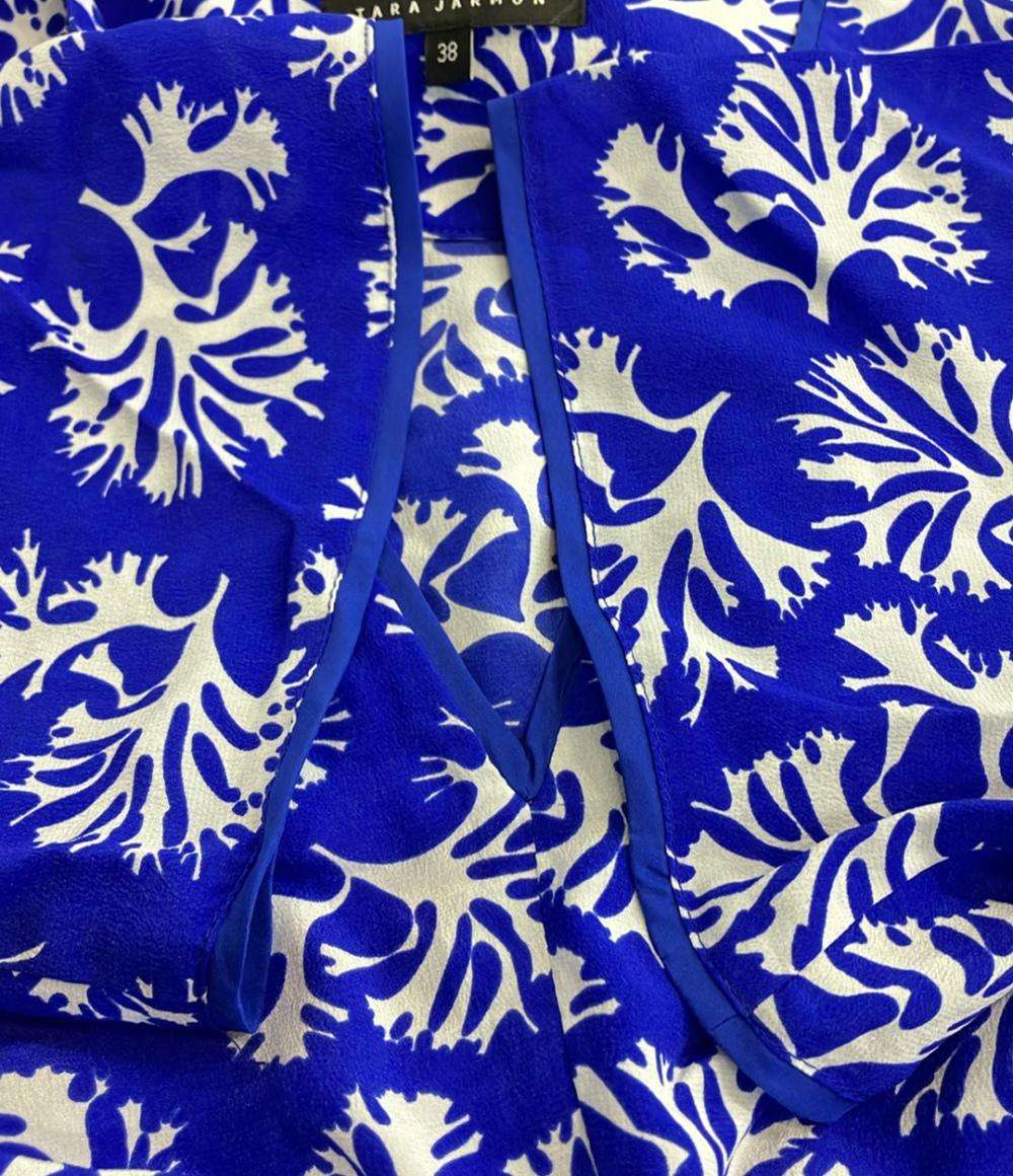 美品 タラジャーモン 半袖ワンピース レディース SIZE 38 (S) TARA JARMON