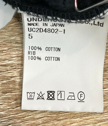 UNDERCOVER TWINPEAKS スウェット ×TWINPEAKS  長袖 コットン ブラック  24AW UC2D4802-1 メンズ SIZE 5 (XL) アンダーカバー ツインピークス