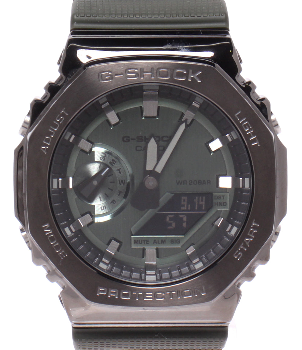 CASIO 腕時計 モンダミンカップ 2023 G-SHOCK クオーツ グリーン GM-2100B メンズ レディース カシオ
