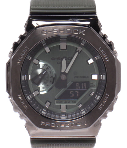 CASIO 腕時計 モンダミンカップ 2023 G-SHOCK クオーツ グリーン GM-2100B メンズ レディース カシオ