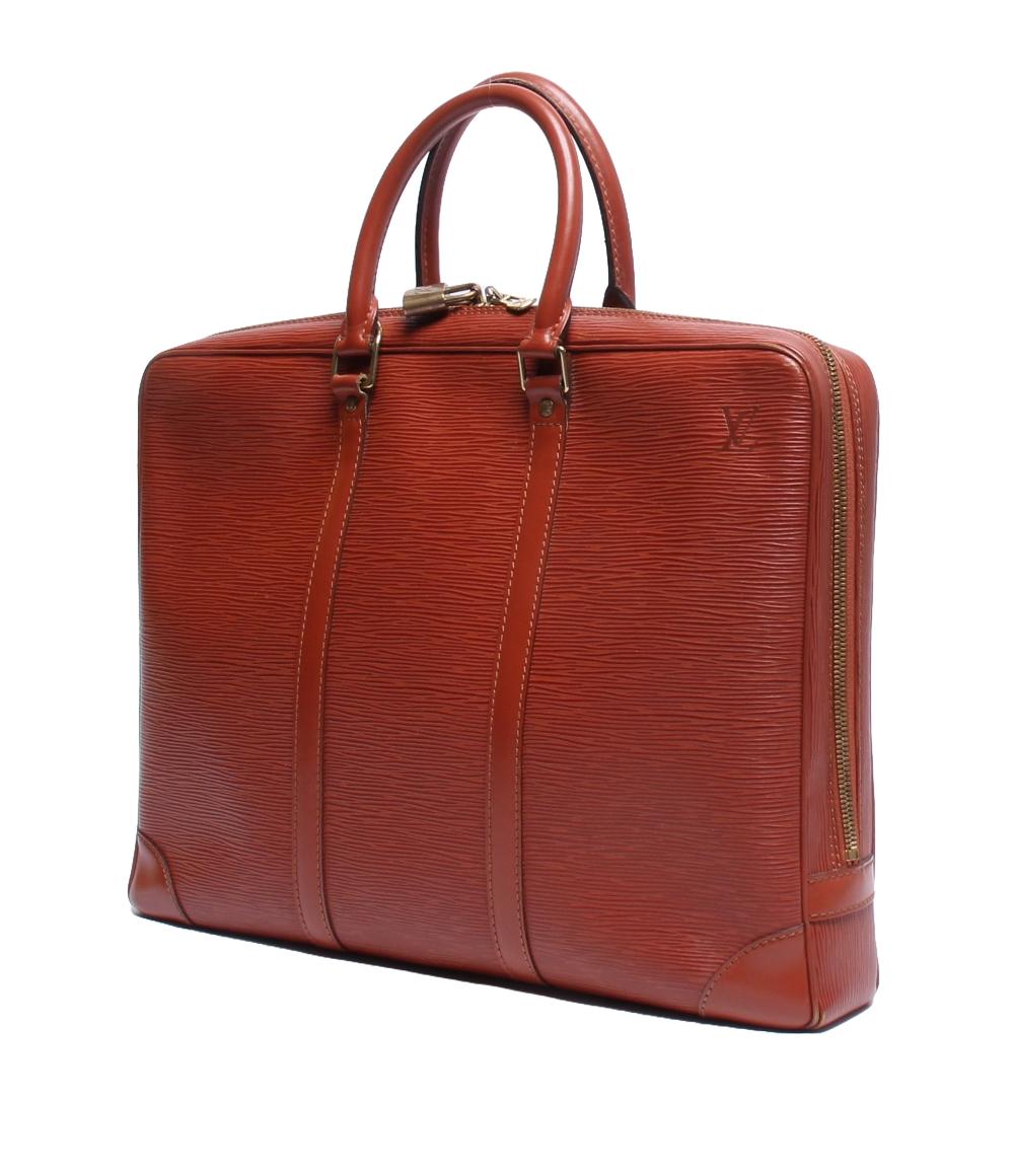 訳あり ルイ・ヴィトン ビジネスバッグ ブリーフケース ポルトドキュ  