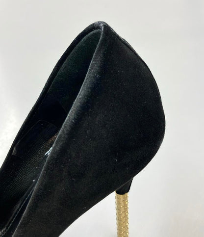 LOUIS VUITTON パンプス スエード モノグラム レディース SIZE 36 1/2 (23.5cm) ルイ・ヴィトン