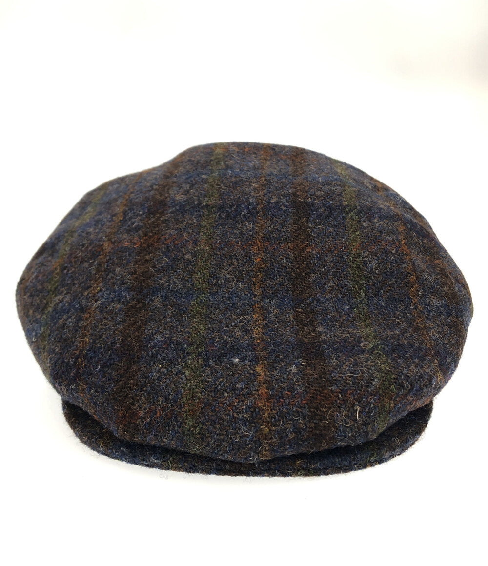 美品 キャスケット チェック柄      メンズ SIZE 58 (複数サイズ) Harris Tweed