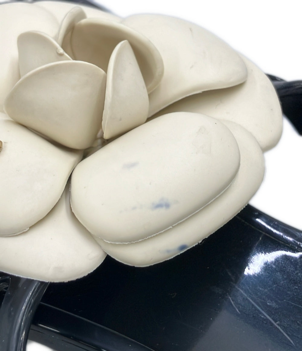 CHANEL ビーチサンダル カメリア レディース SIZE 35 シャネル