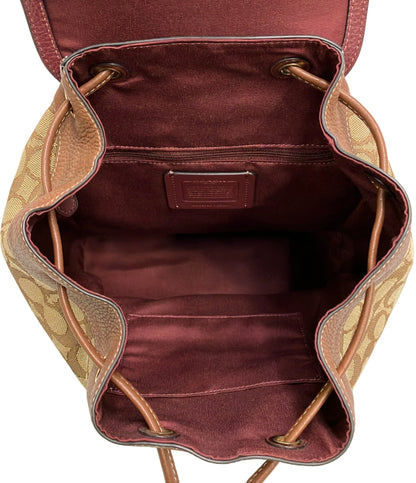 美品 COACH リュック デイパック シグネチャー CE601 レディース コーチ
