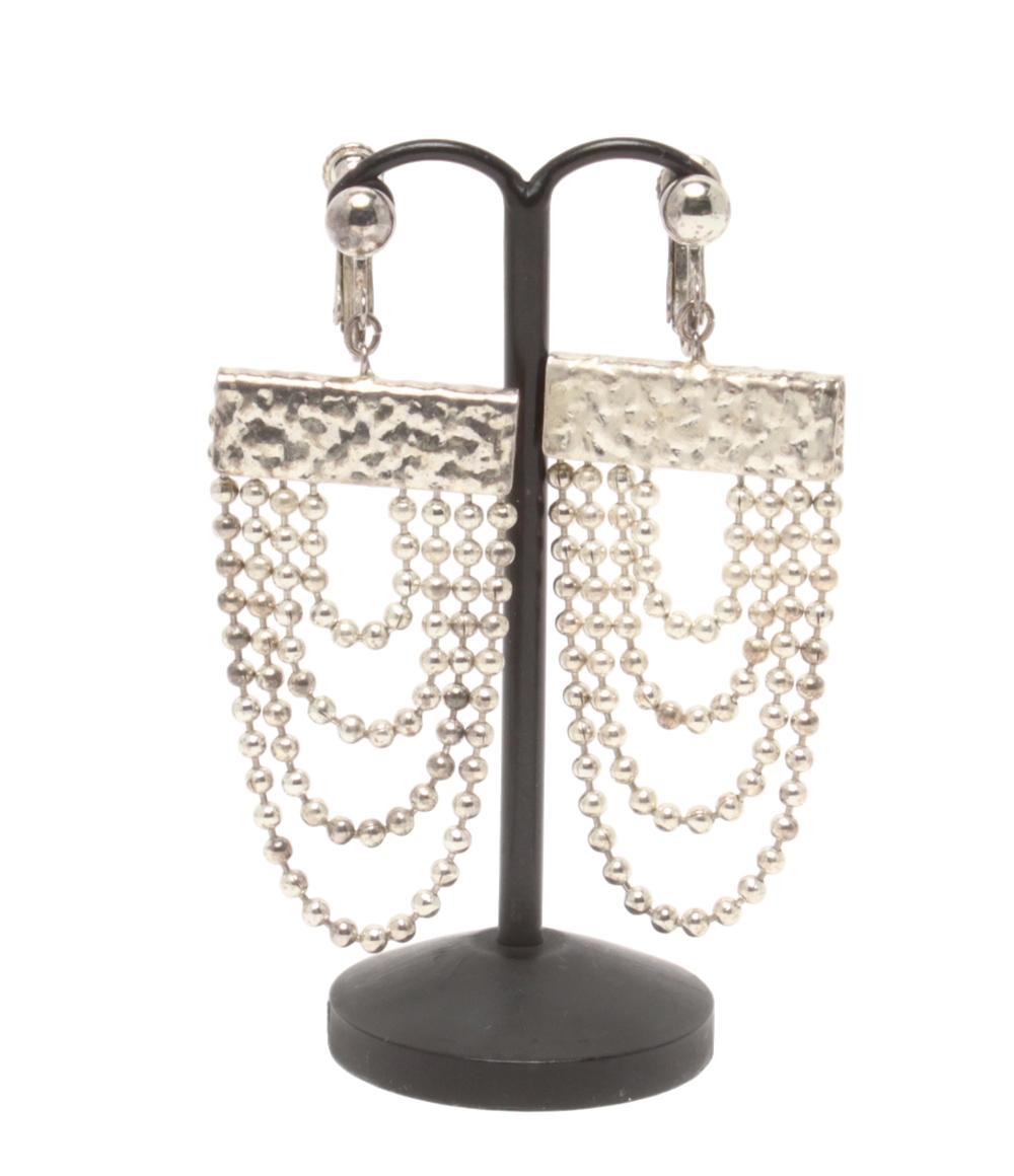 YOHAI チョーカー ネックレス イヤリング ボールチェーン 2点セット レディース