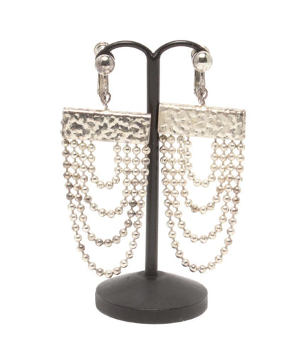 YOHAI チョーカー ネックレス イヤリング ボールチェーン 2点セット レディース