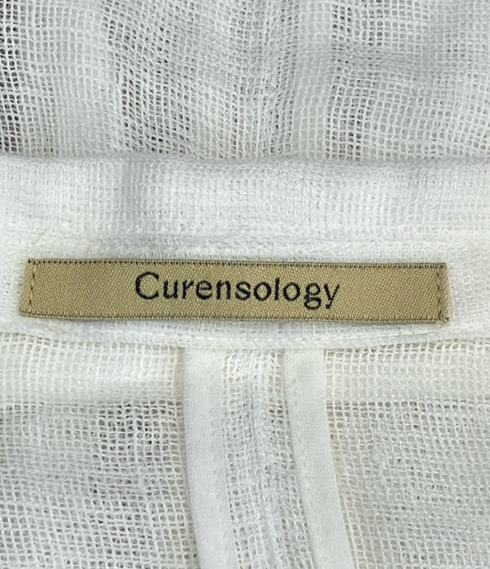 Curensology シアーテーラードジャケット レディース SIZE F (M) カレンソロジー