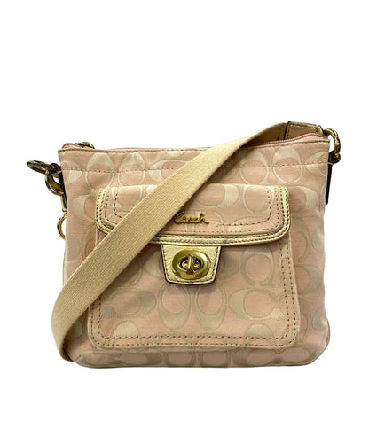 COACH ショルダーバッグ 斜め掛け シグネチャー レディース コーチ