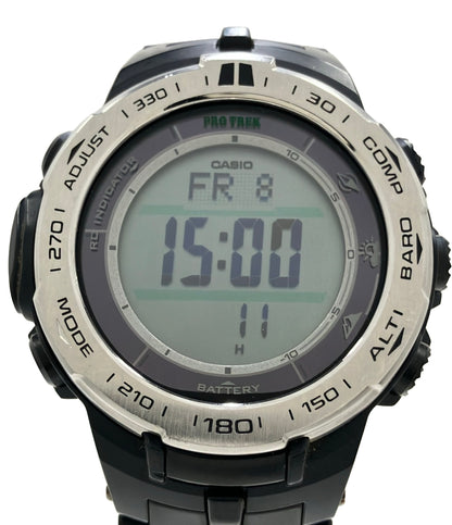 CASIO 腕時計 PRO TREK プロトレック ソーラー PRW-3100 メンズ カシオ