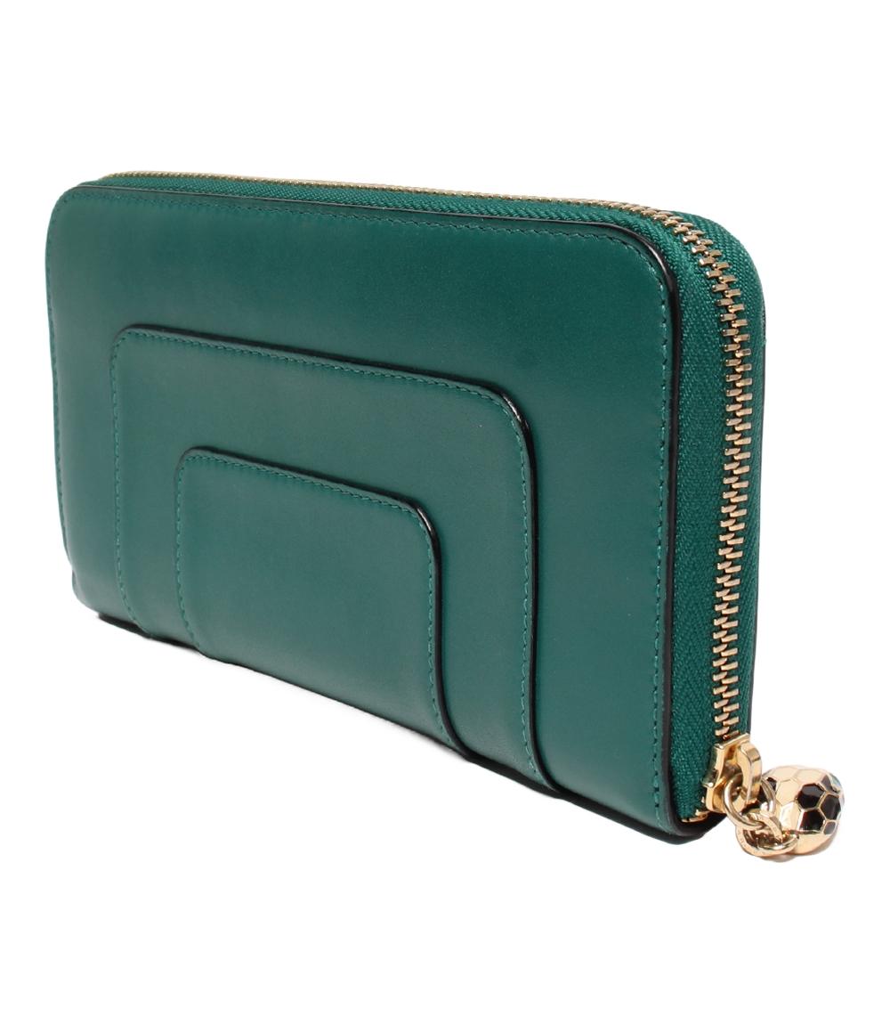 BVLGARI ラウンドファスナー長財布 セルペンティ フォーエバー レディース ブルガリ