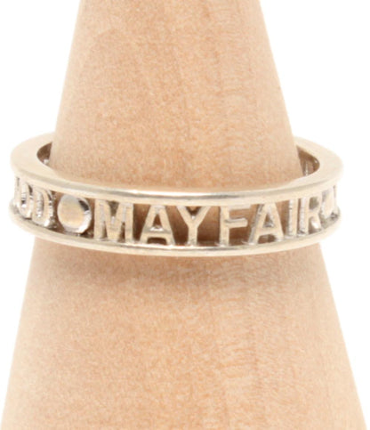 Vivienne Westwood リング 指輪 SV925 ロゴ  MAYFAIR レディース SIZE 14号 ヴィヴィアンウエストウッド