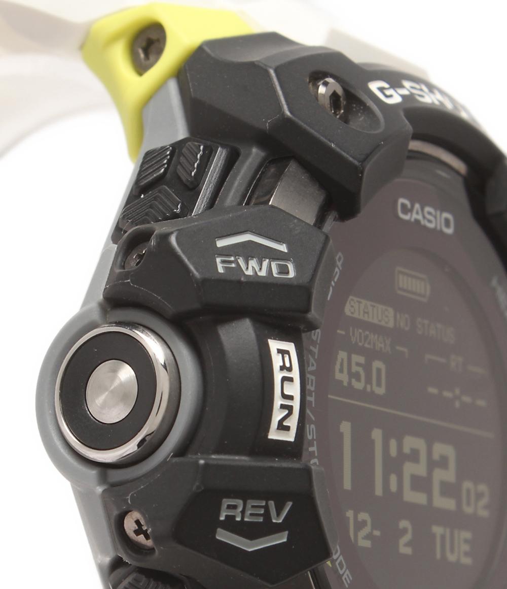 CASIO スマートウォッチ 腕時計 Bluetooth ソーラーアシスト充電 G-SQUAD G-SHOCK バッテリー充電 GBD-H1000-1A7JR メンズ カシオ