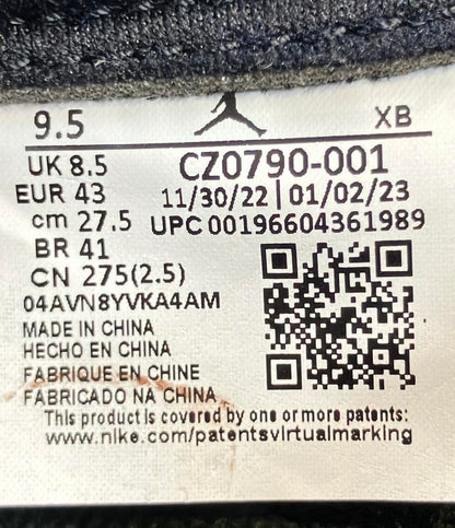 美品 NIKE ローカットスニーカー AIR JORDAN 1 RETRO LOW OG CZ0790-001 メンズ SIZE 27.5 (L) ナイキ