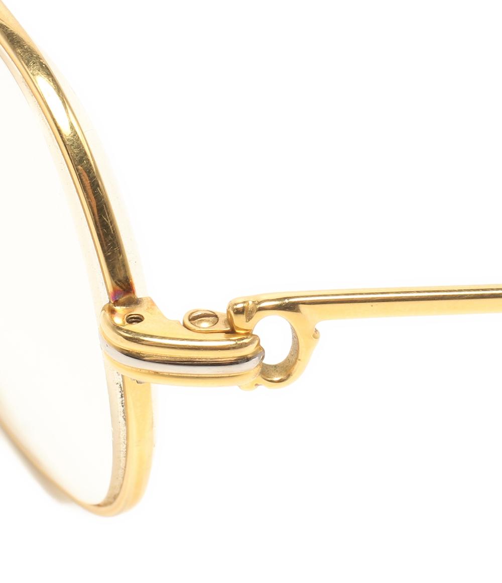 Cartier 度入りメガネ アイウェア 59□12 メンズ カルティエ
