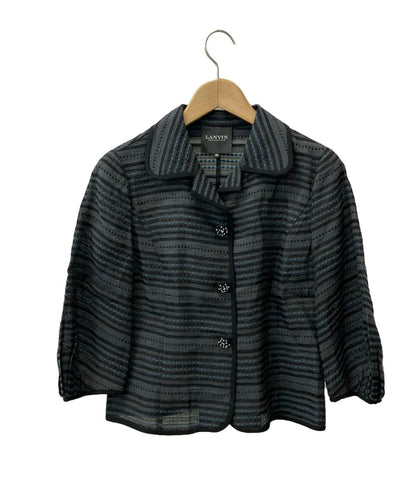 ランバンコレクション 七分丈ジャケット レディース SIZE 38 (S) LANVIN COLLECTION