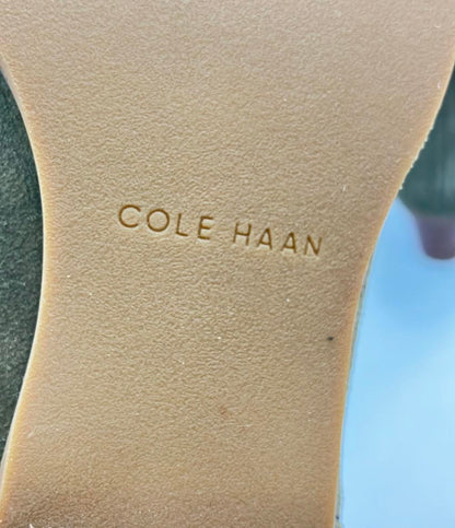 訳あり COLE HAAN ショートブーツ サイドジップ レディース SIZE 8 1/2 C (25.5cm) コールハーン