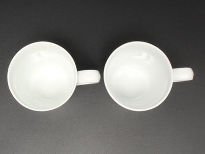 美品 ロイヤルコペンハーゲン マグカップ 2点セット ペア ブルーフルーテッド プレイン Royal Copenhagen