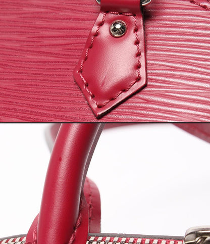 美品 LOUIS VUITTON 2way ショルダーバッグ ハンドバッグ 斜め掛け ナノアルマ エピ M50631 ルイ・ヴィトン