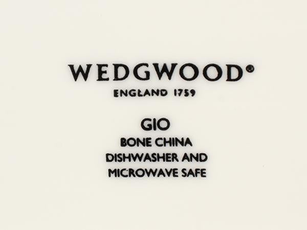 美品 WEDGWOOD ロングトレイ スクエアプレート 皿 21cm ジオ GIO ウエッジウッド