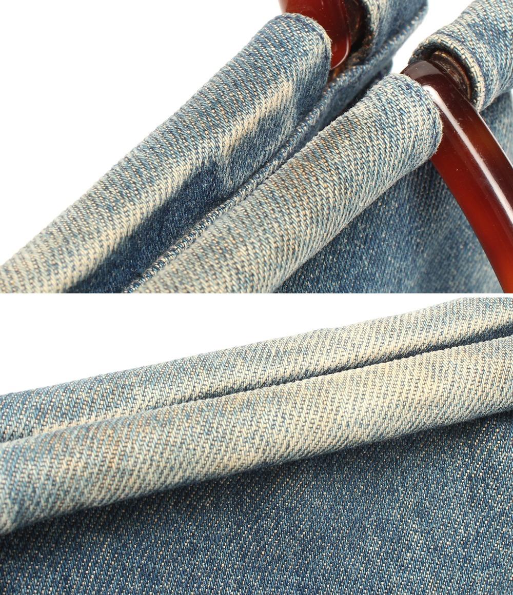 シャネル ハンドバッグ デニム レディース CHANEL