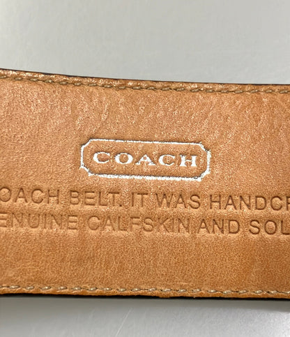 COACH ベルト レザー メンズ コーチ