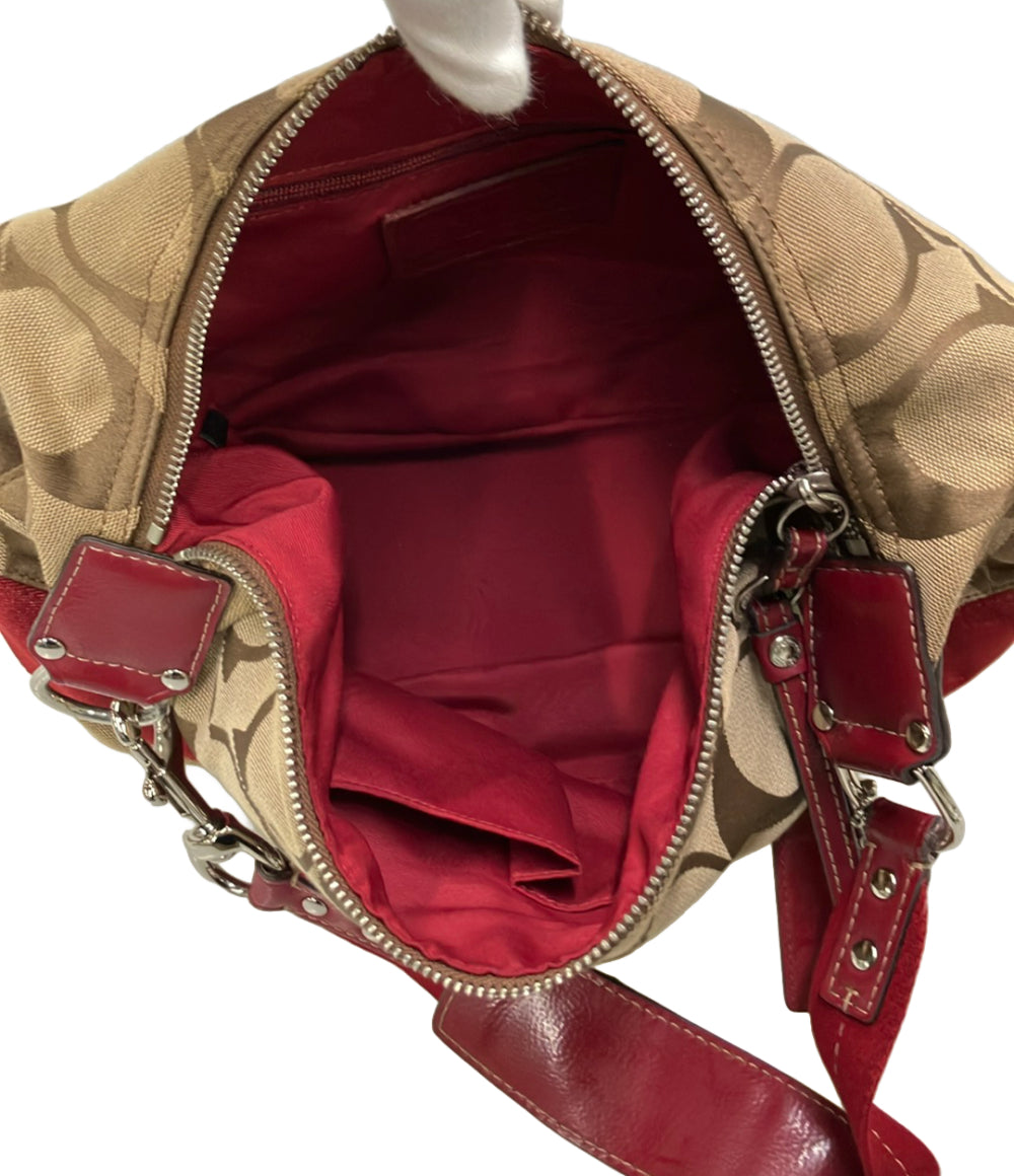 COACH ショルダーバッグ 肩掛け ラージシグネチャー F17434 レディース コーチ
