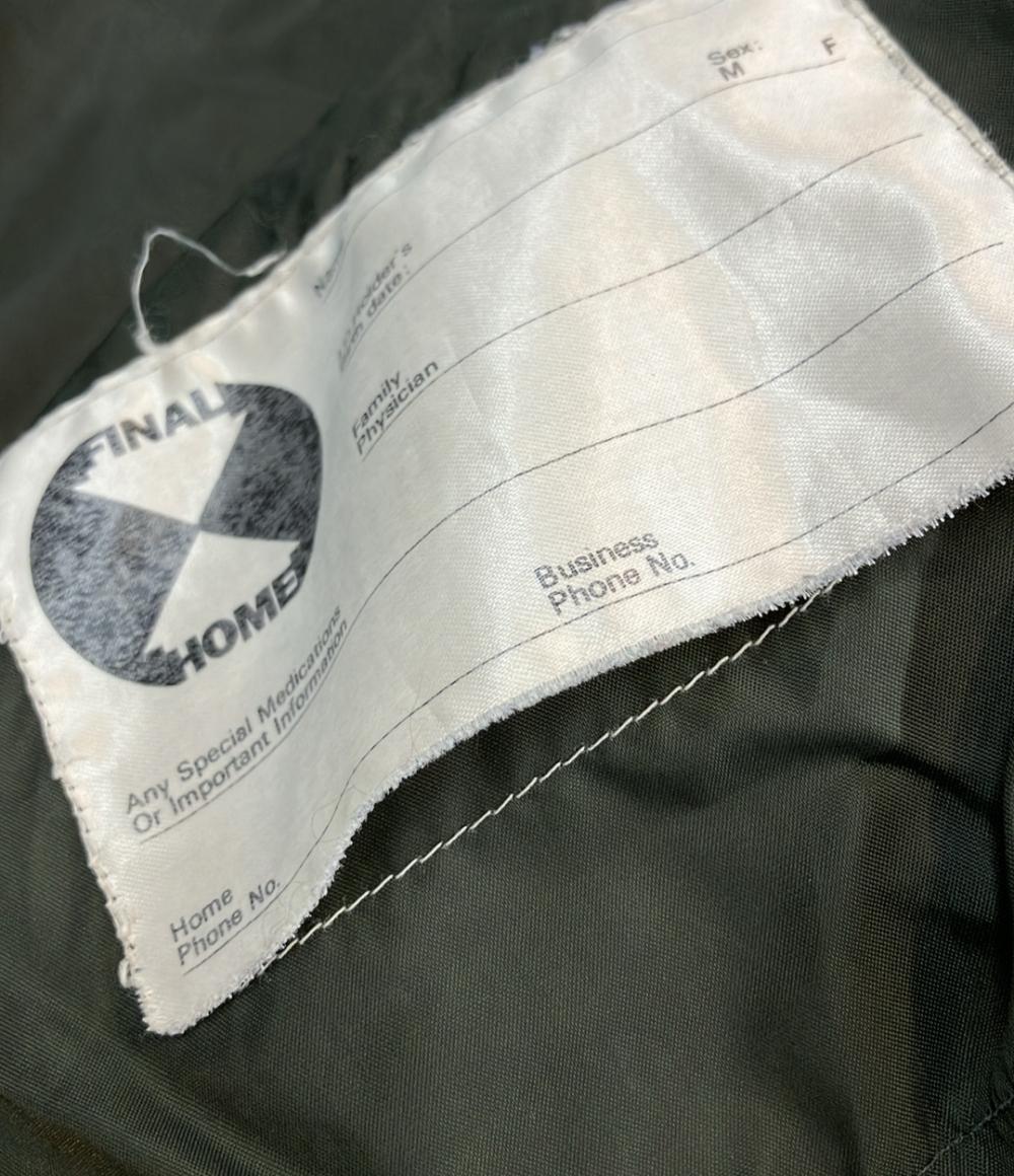 FINAL HOME ロングコート フーデット ナイロン KZ52-FA001 メンズ SIZE M ファイナルホーム