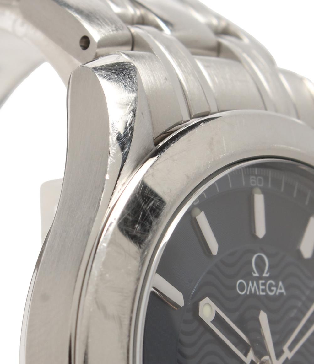 OMEGA 腕時計 シーマスター 120M クロノメーター 自動巻き ネイビー 168.1601 メンズ オメガ
