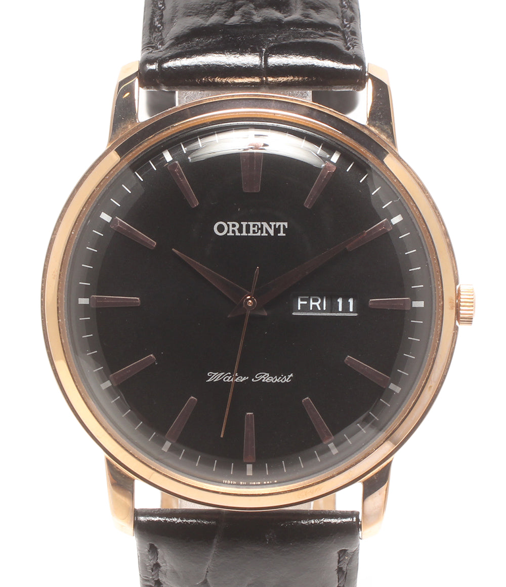 ORIENT 腕時計 クオーツ ブラック UG1R-D0-B メンズ オリエント