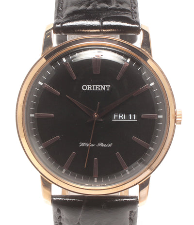 ORIENT 腕時計 クオーツ ブラック UG1R-D0-B メンズ オリエント