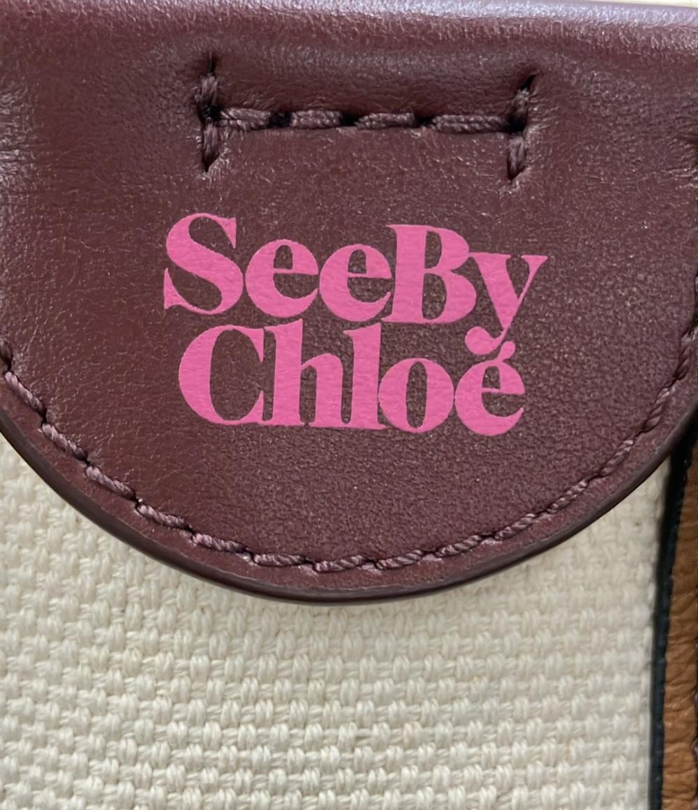 SEE BY CHLOE 2WAY ハンドバッグ ショルダーバッグ 斜め掛け レディース シーバイクロエ