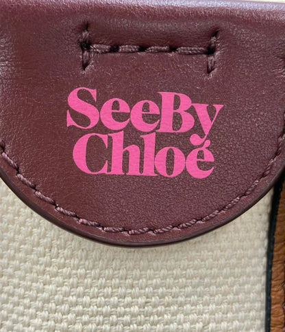 SEE BY CHLOE 2WAY ハンドバッグ ショルダーバッグ 斜め掛け レディース シーバイクロエ