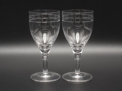 ティファニー ワイングラス 2点セット ペア アトラス TIFFANY&Co.