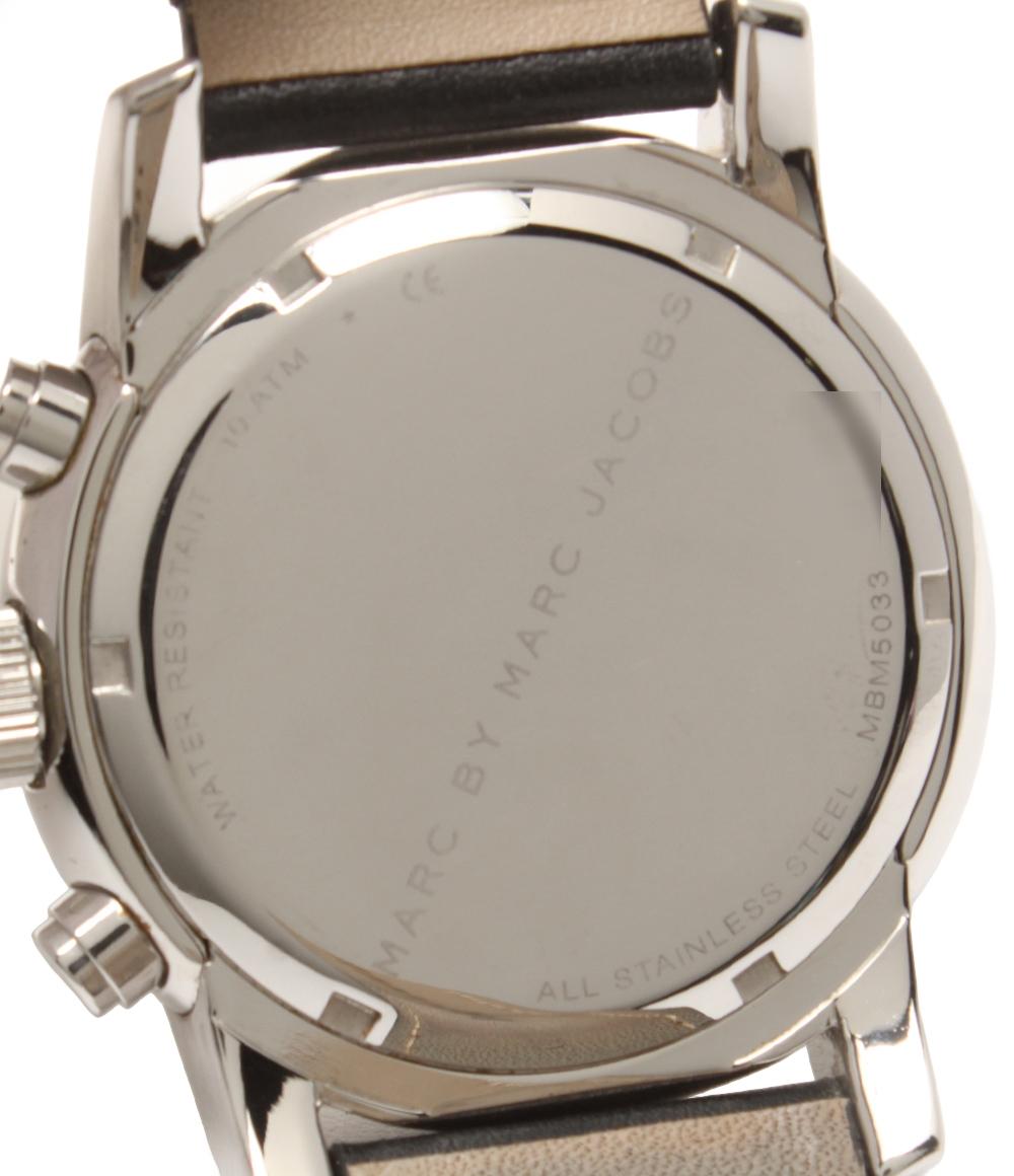 MARC BY MARC JACOBS 腕時計 ラリー クオーツ ブラック MBM5033 メンズ マークバイマークジェイコブス