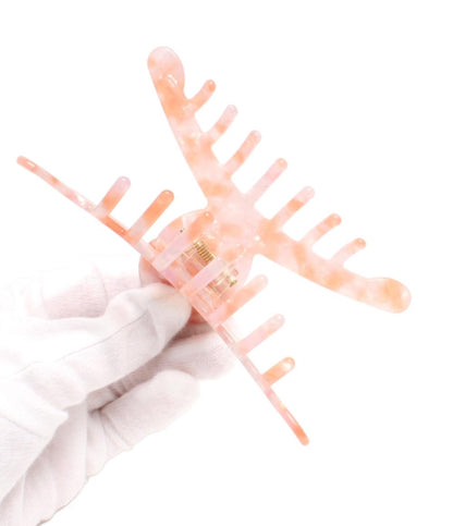 美品 POTETE ヘアクリップ ヘアアクセサリー ビックハート 2点セット レディース ポテテ