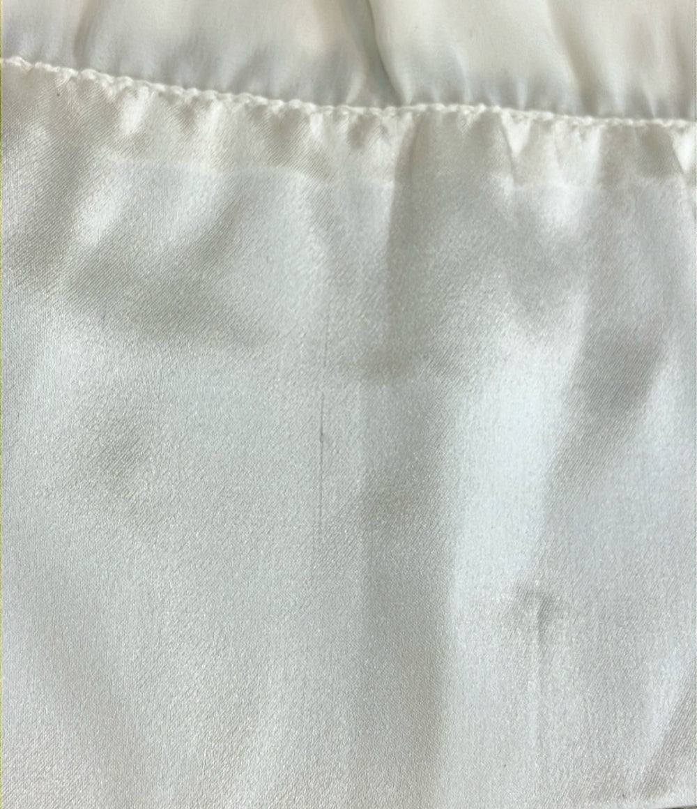 LOUIS VUITTON 長袖 裾フリル ドッキング ニットカーディガン ECC-W09 レディース SIZE S ルイ・ヴィトン