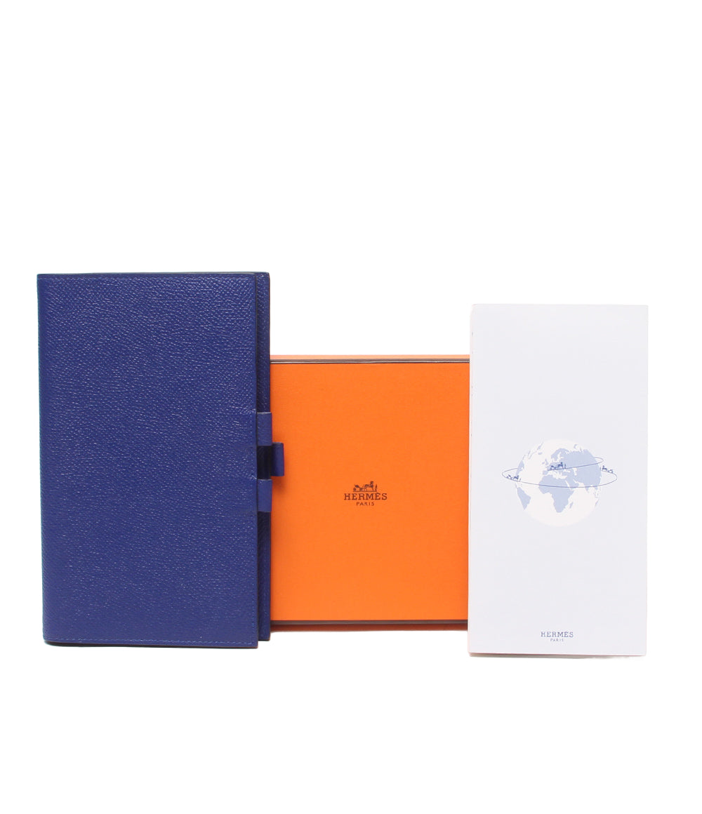 HERMES 手帳カバー A刻印 シルバー金具 アジェンダヴィジョン