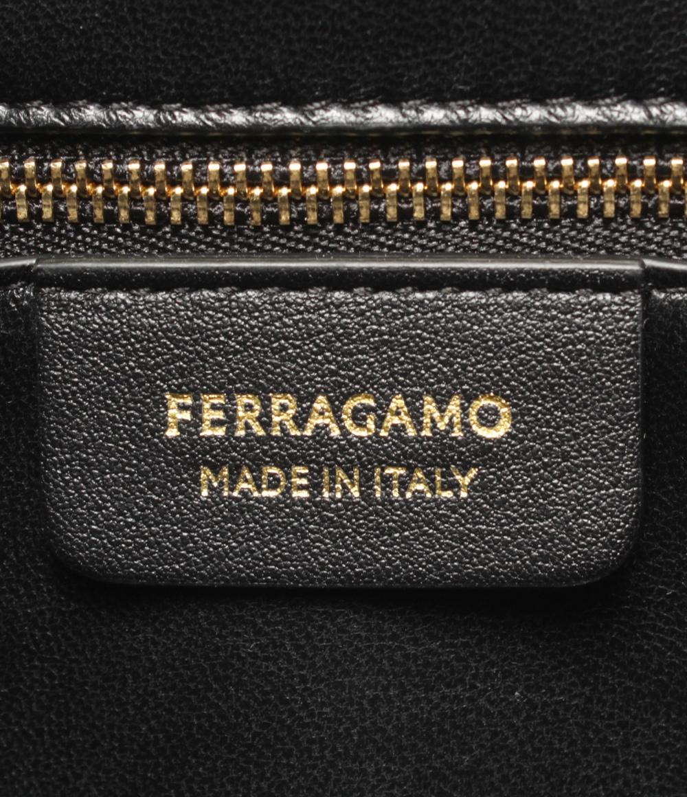 美品 Salvatore Ferragamo トートバッグ ショルダーバッグ 肩掛け ガンチーニ レディース サルヴァトーレフェラガモ
