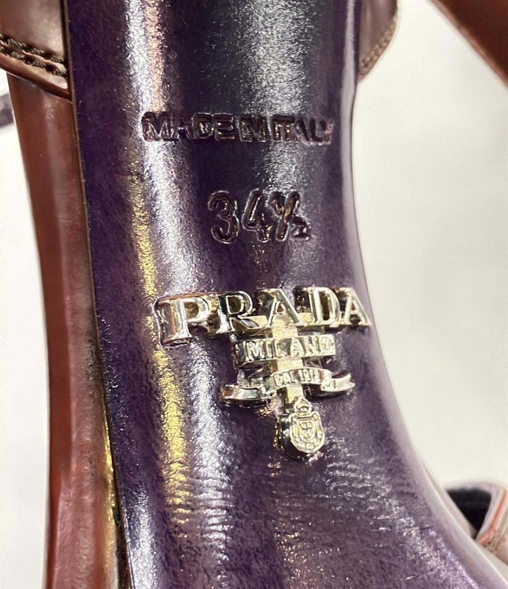 PRADA ストラップサンダル レディース SIZE 34 1/2 21.5(cm) プラダ