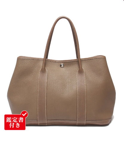 HERMES トートバッグ □K刻印 シルバー金具 ガーデンパーティPM レディース エルメス