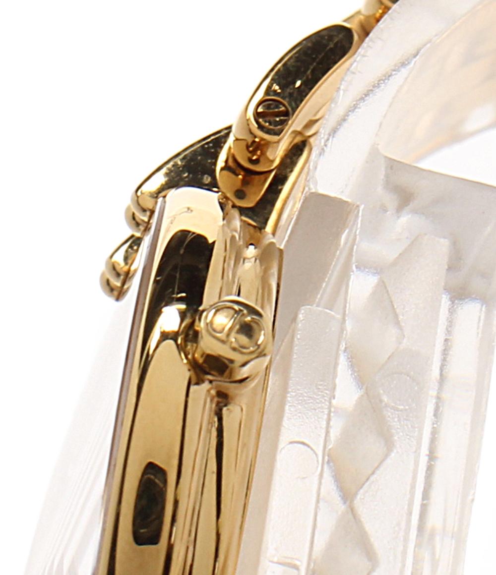 Christian Dior 腕時計 バギラ クオーツ ゴールド D44-155 レディース クリスチャンディオール