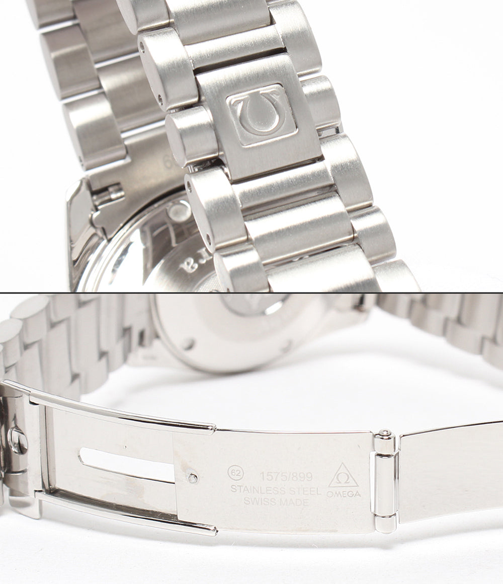美品 OMEGA 腕時計 アクアテラ シーマスター クオーツ シルバー 2518.30 メンズ オメガ