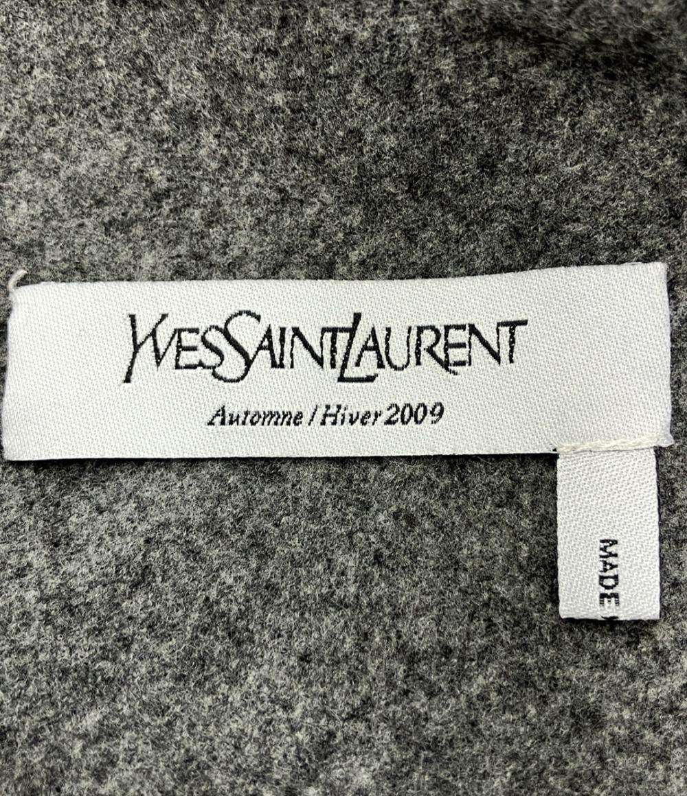 美品 イヴ・サンローラン 膝丈スカート レディース YVES SAINT LAURENT