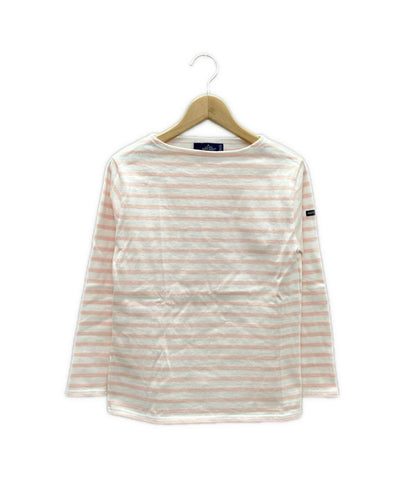 セントジェームス ボーダー柄ボートネック長袖Tシャツ ロンT レディース SIZE XXS SAINT JAMES