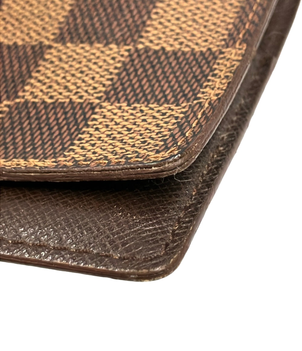 LOUIS VUITTON 手帳カバー アジェンダPM ダミエ エベヌ R20700 メンズ